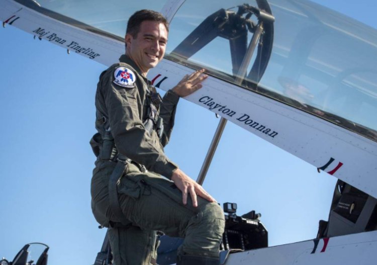 Seminole County Teacher Flies into the Wild Blue at the Orlando Air & Space Show in Sanford