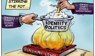 April's Cartoon: "Stirring the Pot"