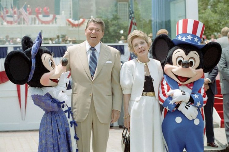 Ronald Reagan Visits EPCOT