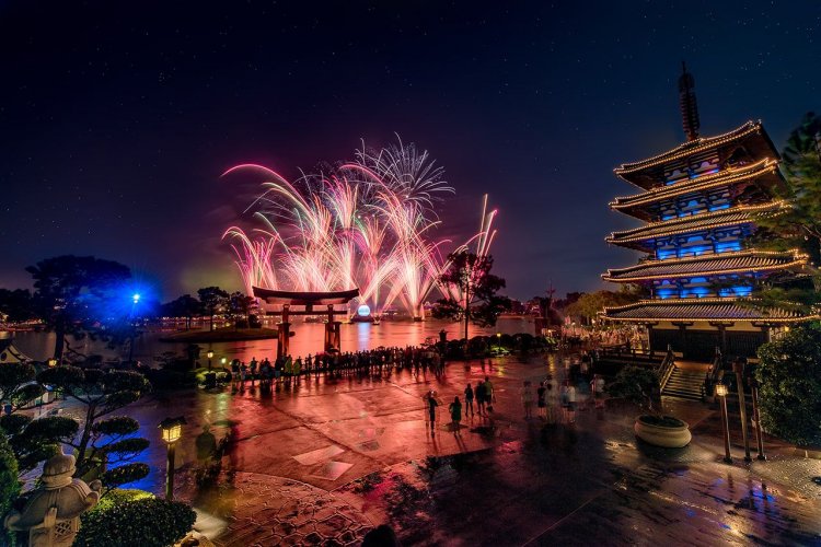 EPCOT's Fireworks Display