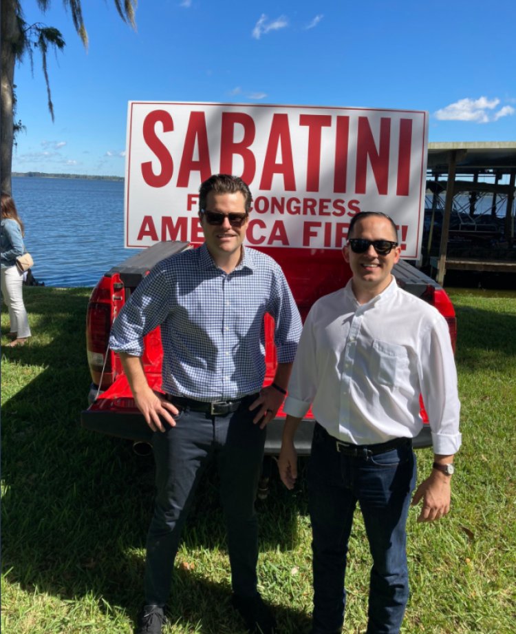 Sabatini, Gaetz Hold Packed Lake County Rally