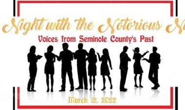 Seminole County Historical Society to Host "Notorious Nine" Event